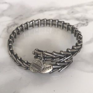 Alex and Ani gears bangle bracelet